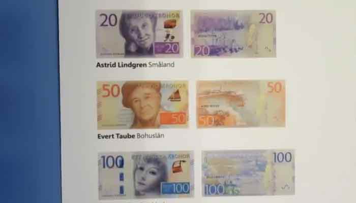 Nya svenska kronor bild