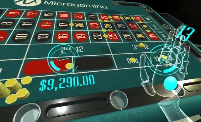 VR Microgaming Roulette spel